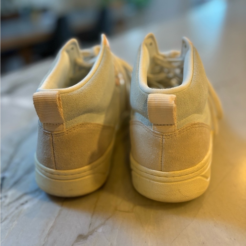 Veja V-15 Suede Jade White Multico high-top sneakers - Picture 3 of 7